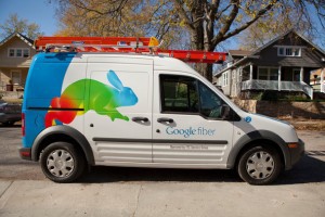 Google Fiber Arabası